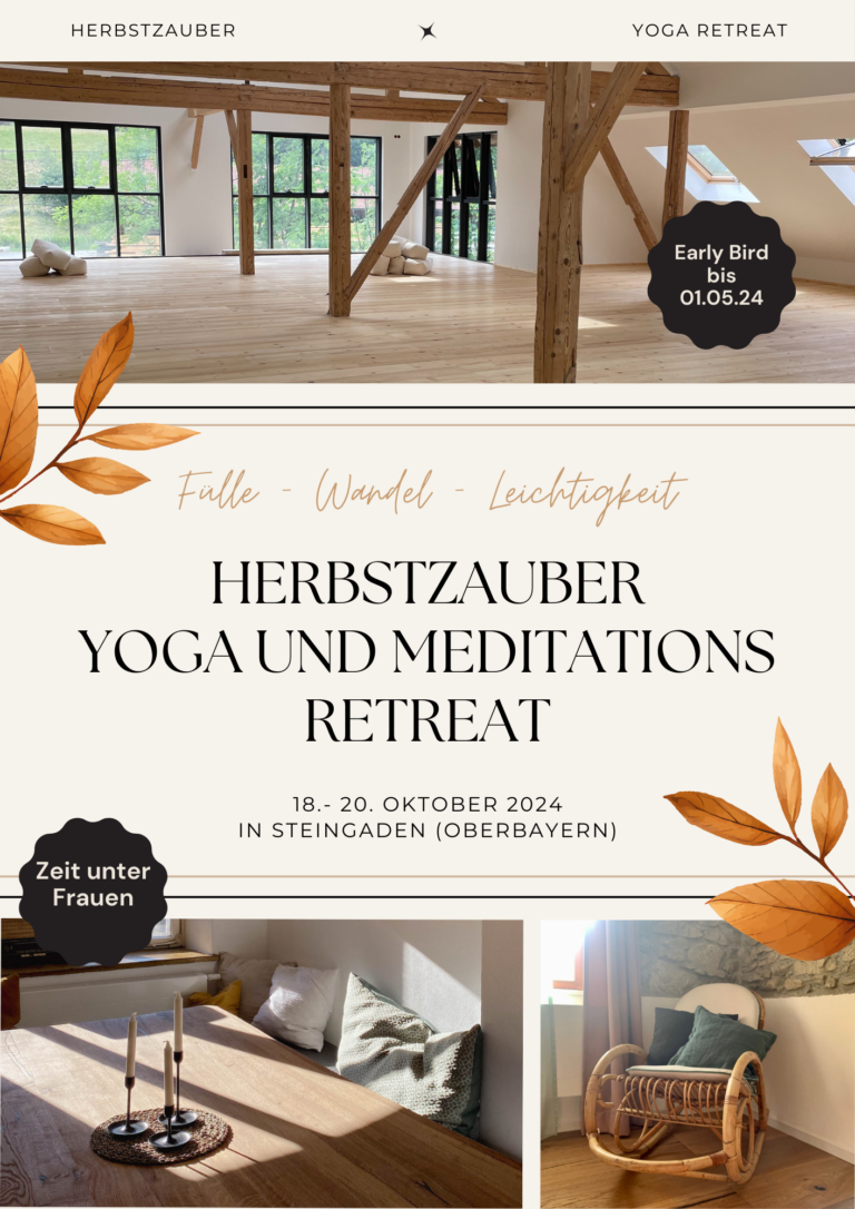 Yoga und Meditations Retreat in Oberbayern, Steingaden